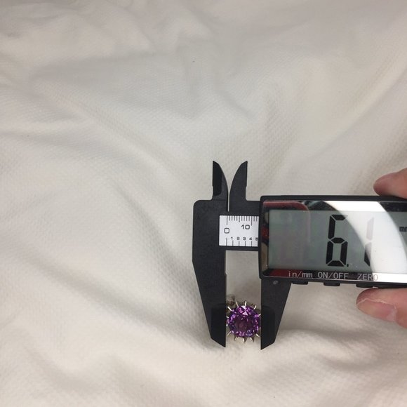 COPY - Handcrafted Gothic Color-Changing Sapphire Ring - Sz 5 - Over 6cts - Ste… - Picture 13 of 16